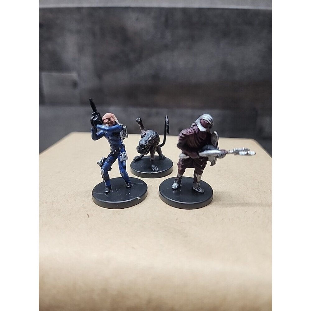 star wars miniatures Fringe #31 #47 #52 Lucas film LFL 2005
